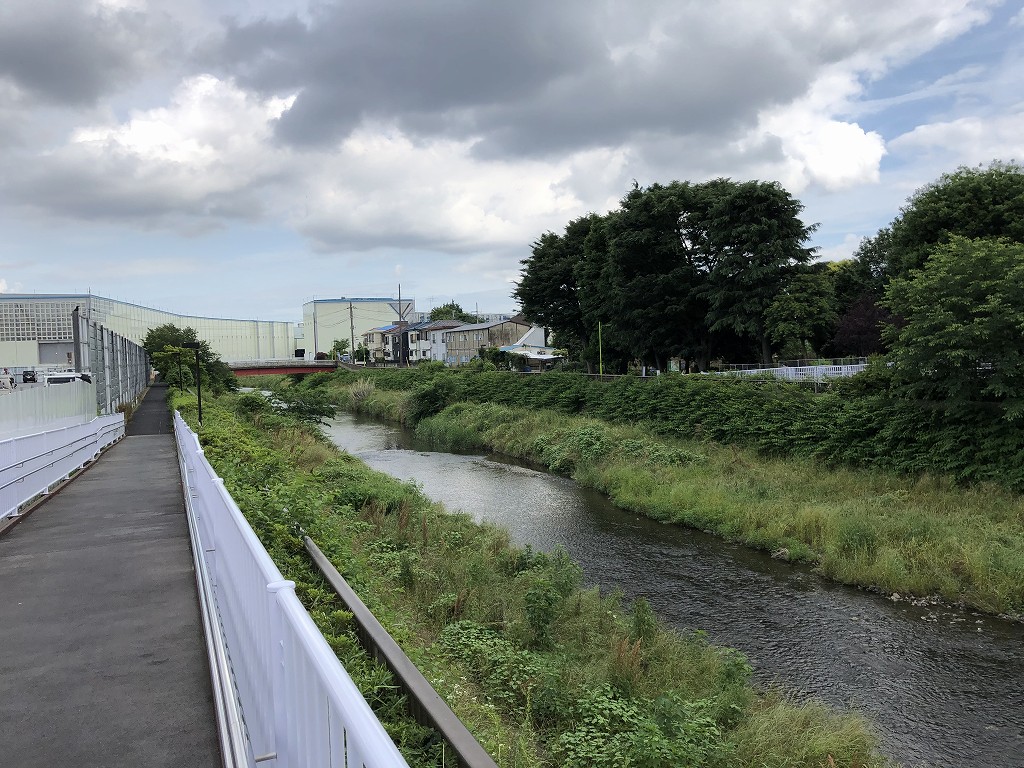 野川に架かる水道道路2