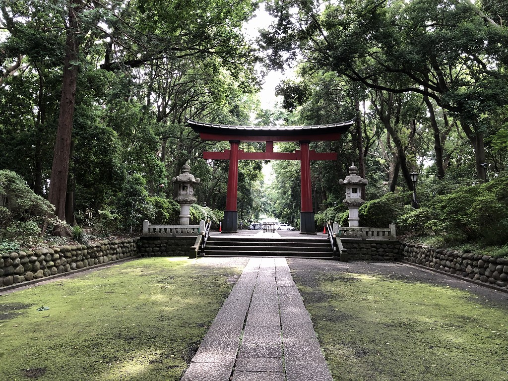 大宮八幡宮の二の鳥居