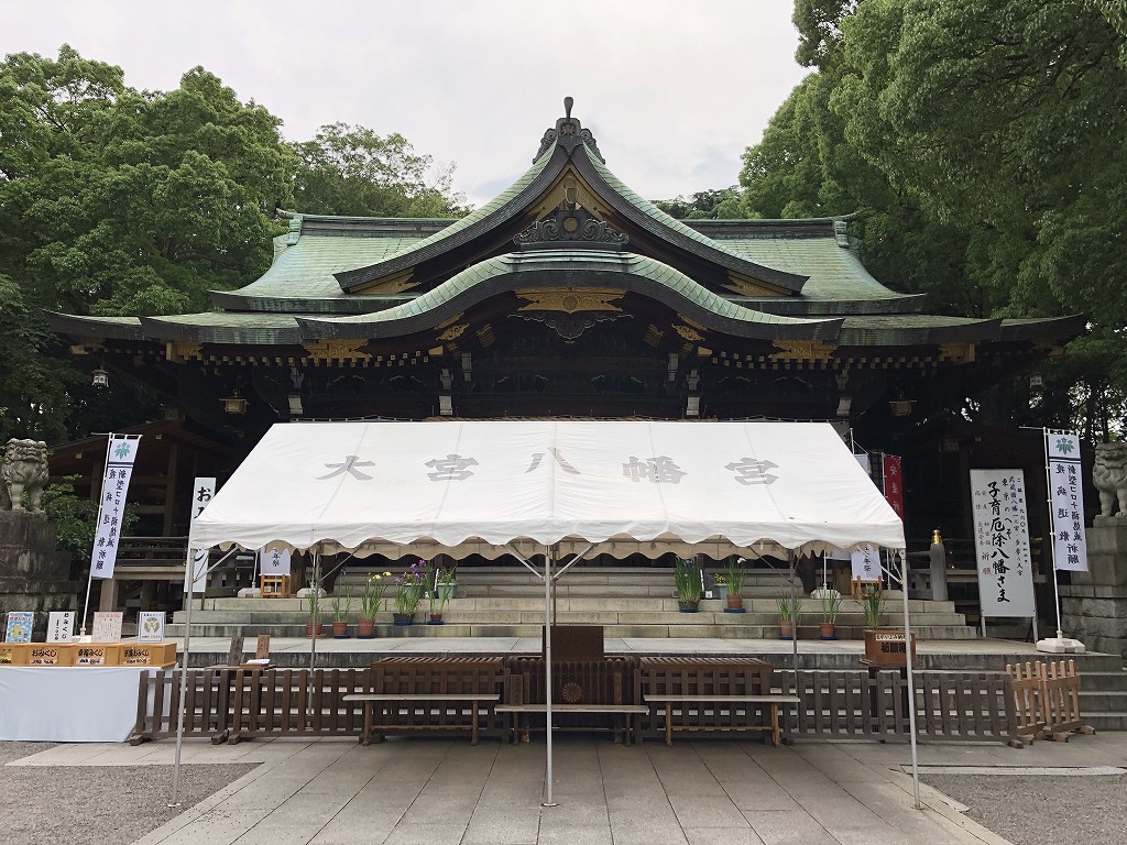 大宮八幡宮の拝殿