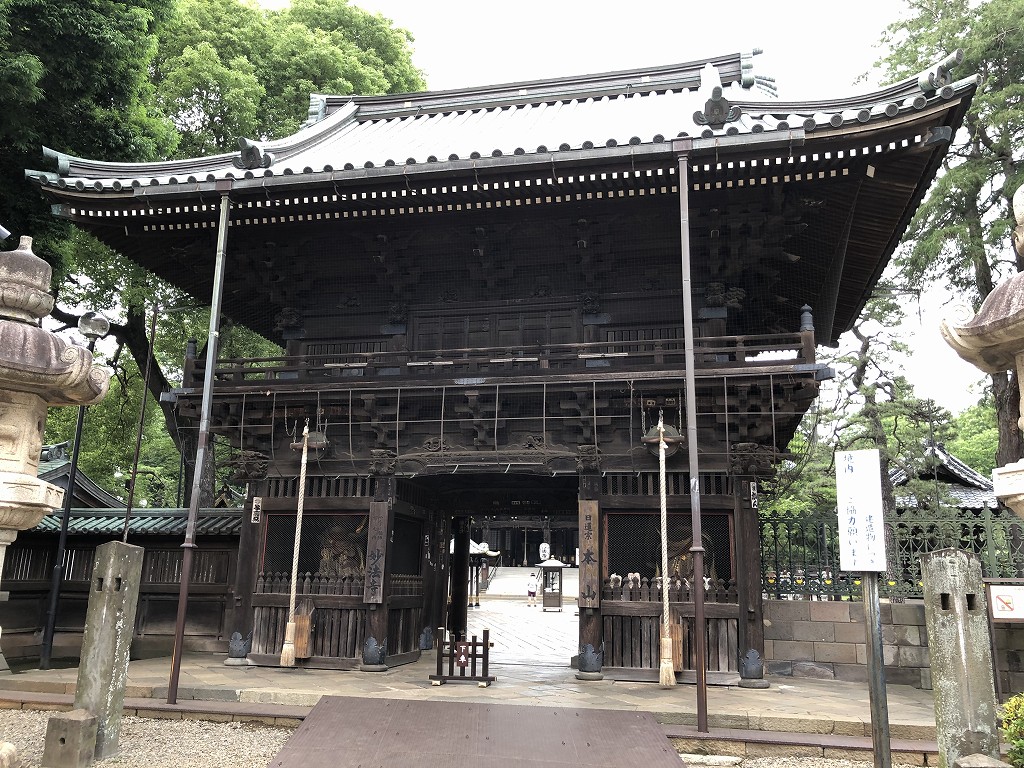 妙法寺の山門