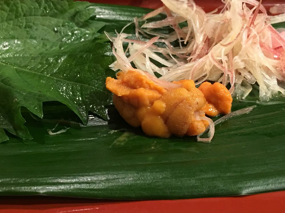 寿司 花一のウニ