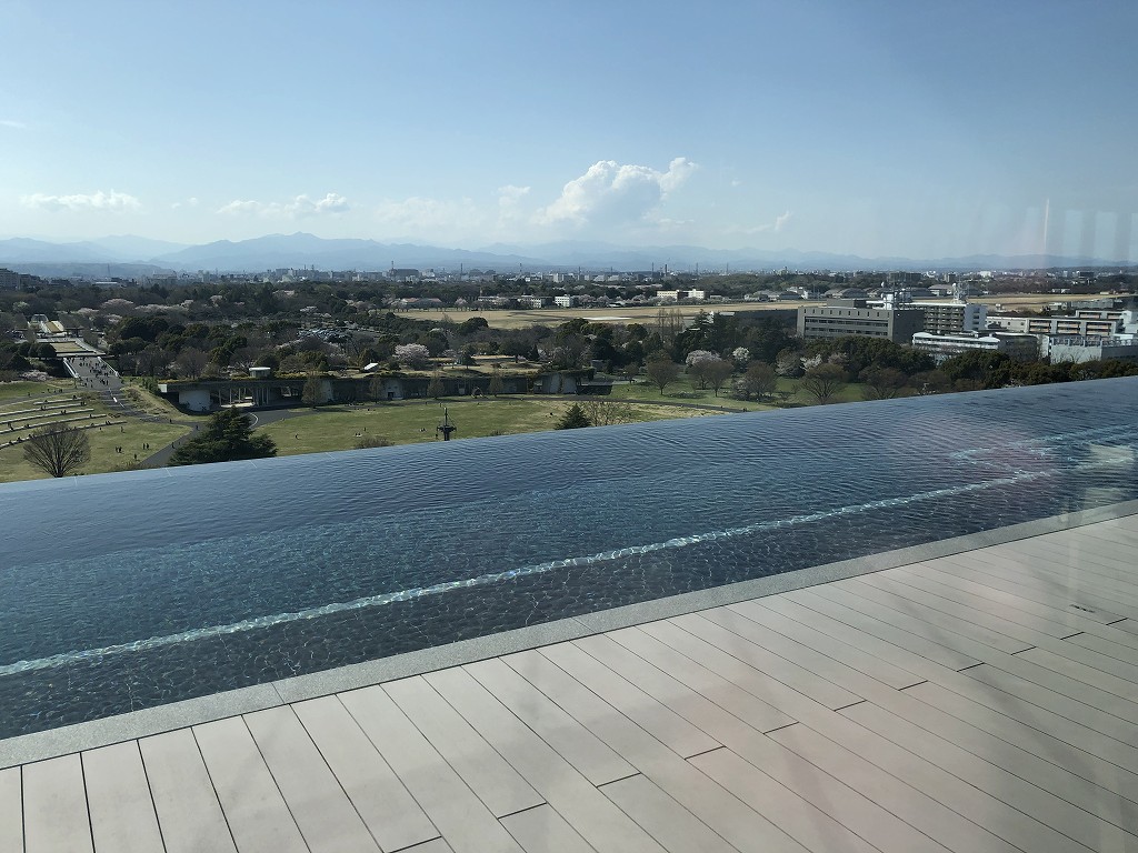ソラノホテルのルーフトップバーからの眺め2