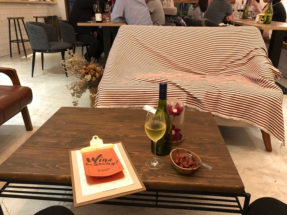 台北のFIFTY FORTY5 WINEHAUSのワイン