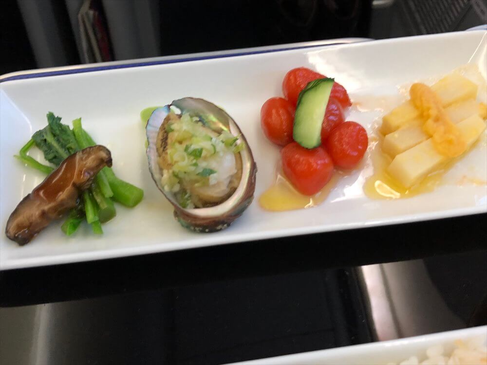 ANA854便ビジネスクラスの機内食3