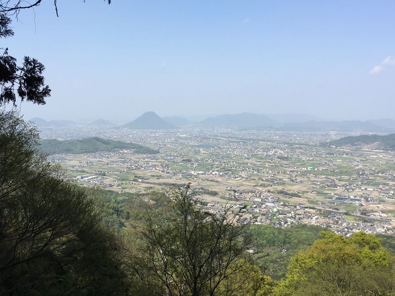 金刀比羅宮の奥社からの眺め