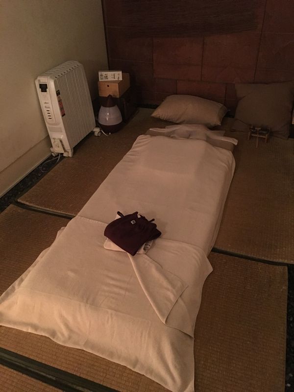 高松の癒家KUNIのマッサージ室