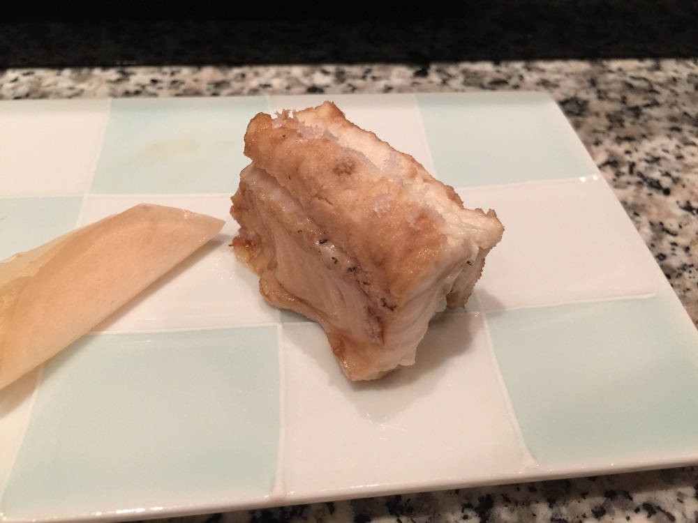 天駒穴子塩の寿司