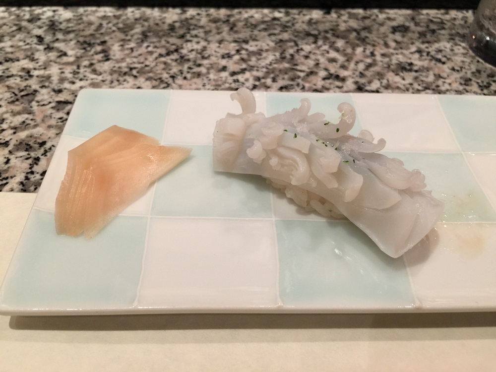 天駒イカの寿司
