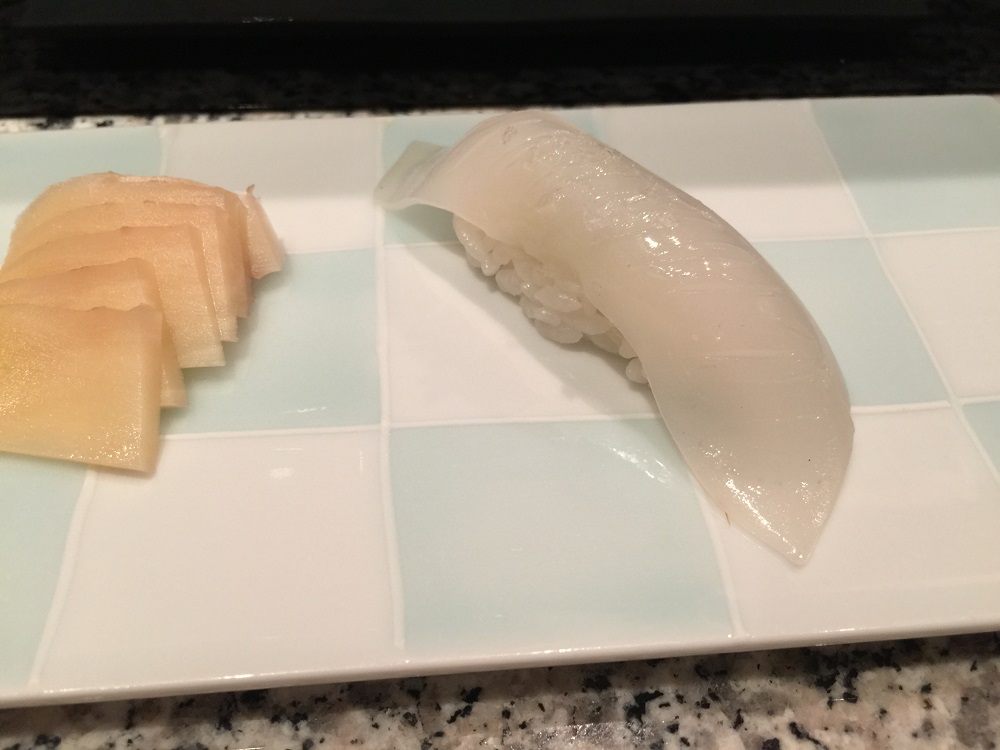 天駒イカの寿司