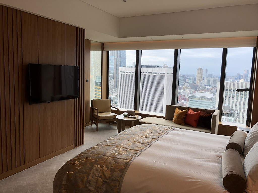 The Okura Tokyo プレステージタワー プレステージルームのベッドルーム1