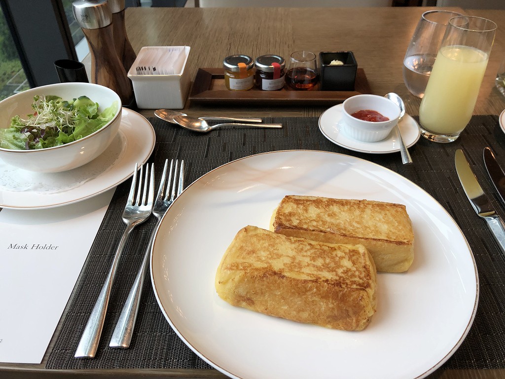 The Okura Tokyo名物のフレンチトースト1