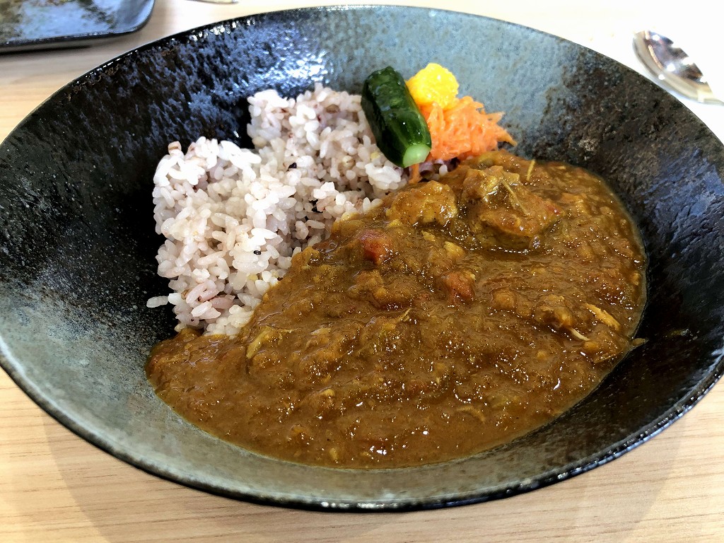 飛田給の「ふうの木」のチキンカレー