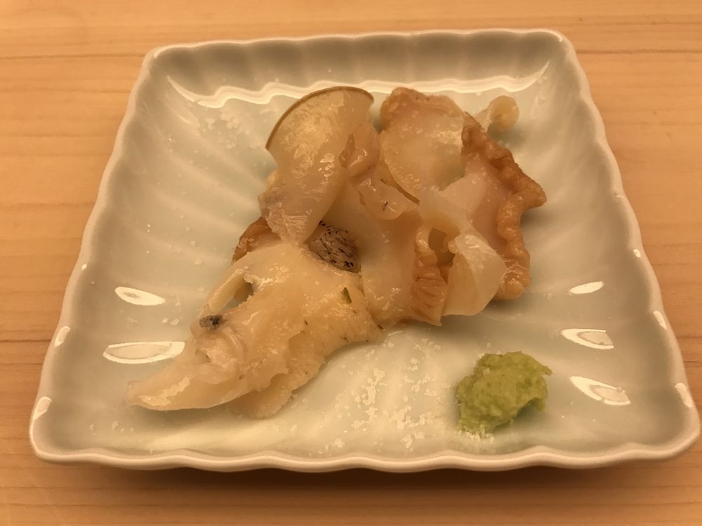 鮨木場谷のつぶ貝