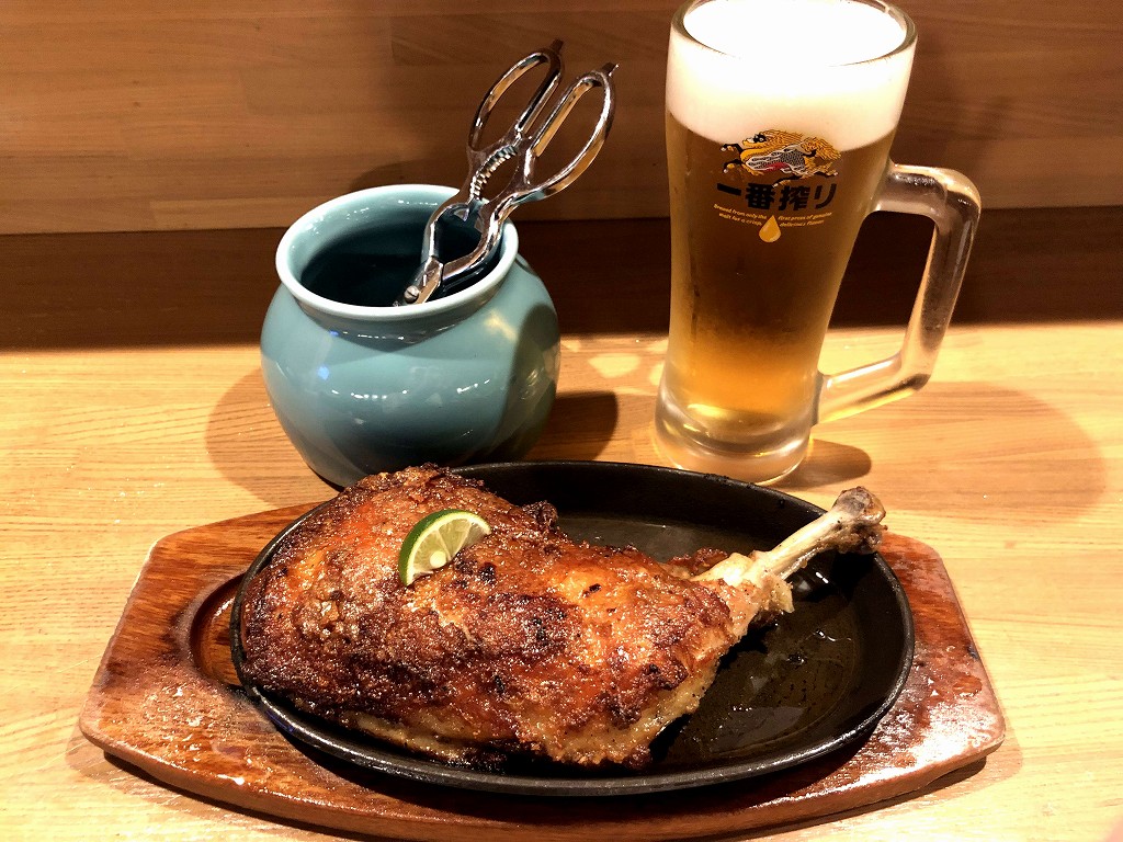 「骨付き阿波尾鶏 一鴻 徳島駅前店」の骨付き阿波尾鶏