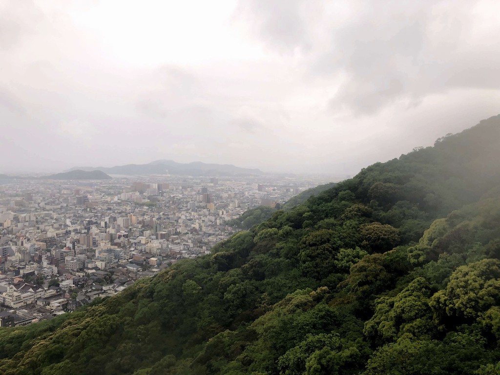 眉山ロープウェイからの眺め2