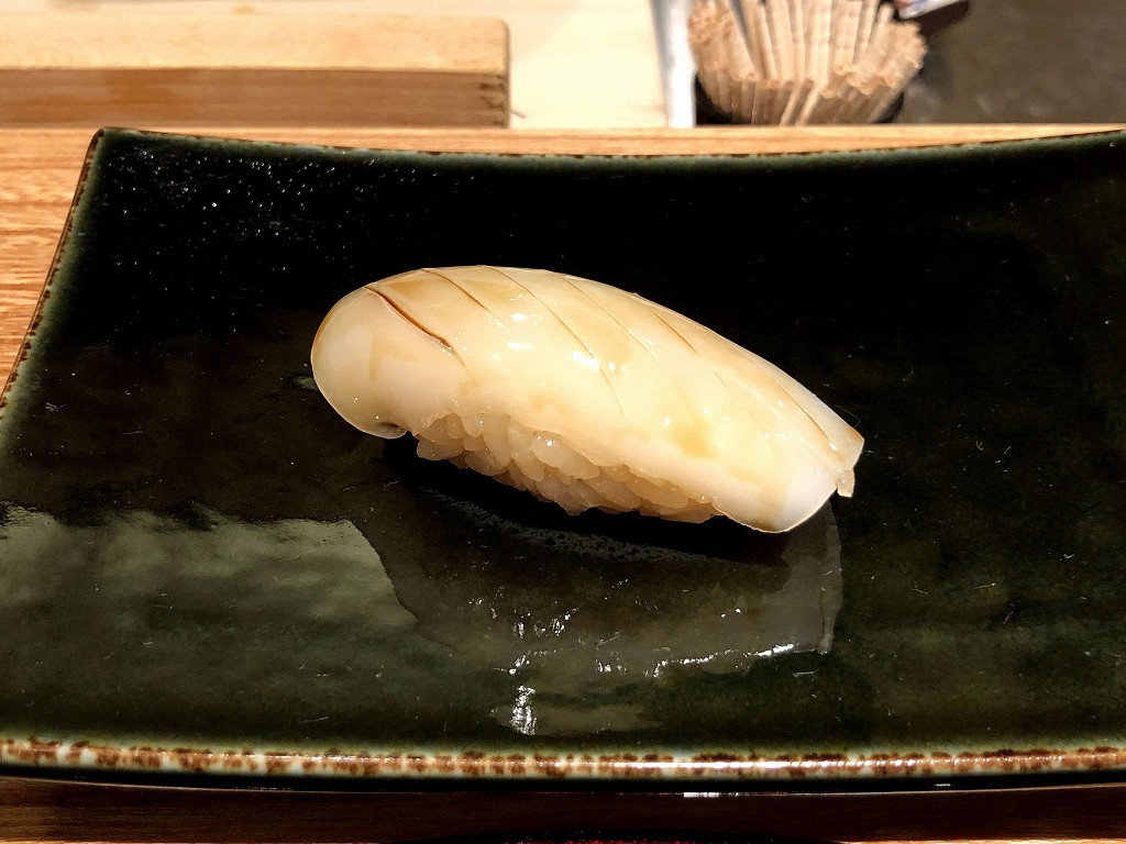 徳島のすし瀬名波のスミイカ
