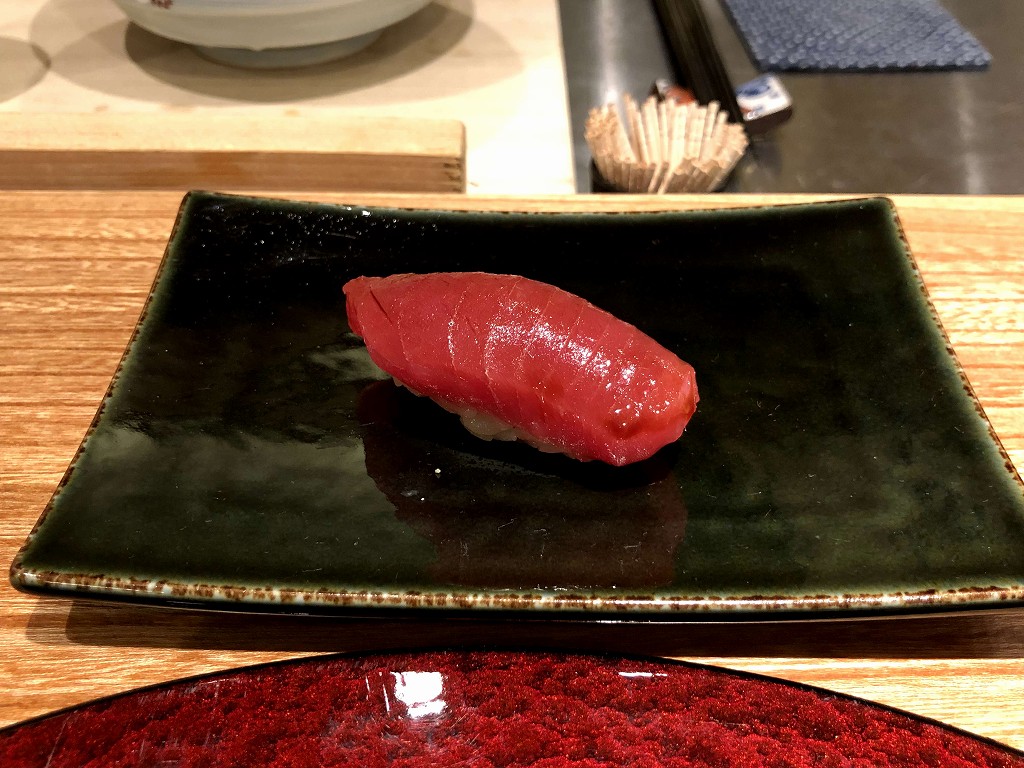徳島のすし瀬名波の赤身