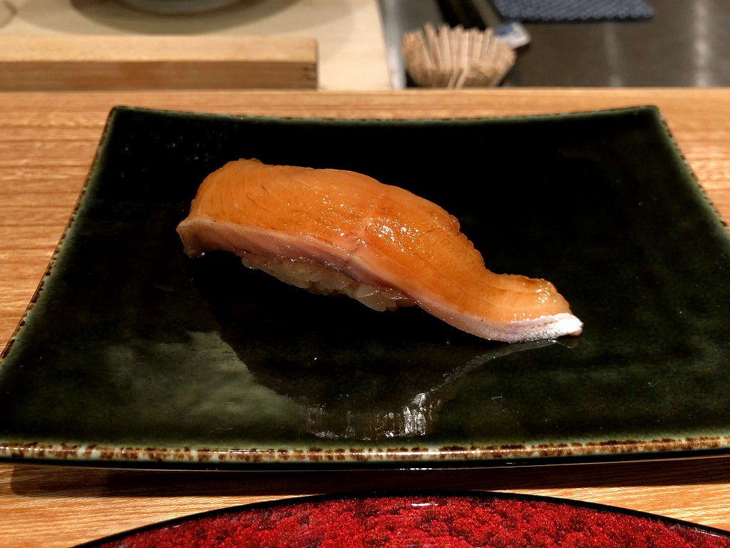 徳島のすし瀬名波のサクラマス