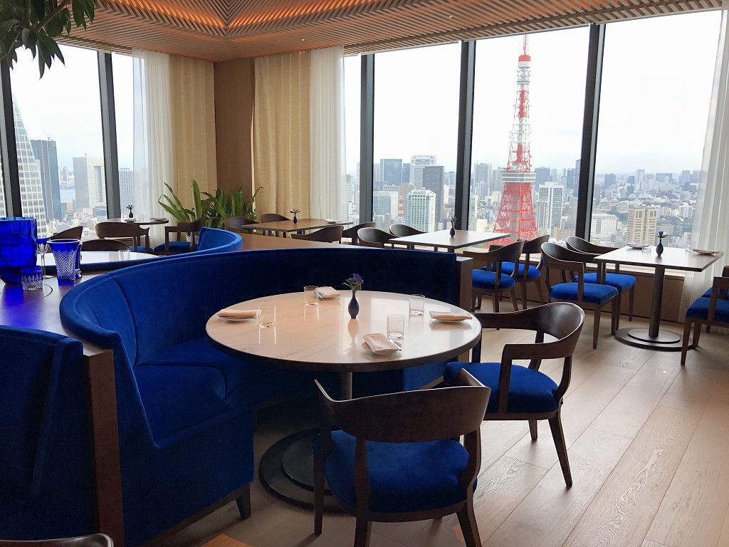 東京エディション虎ノ門のブルーレストラン