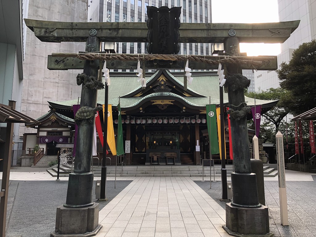 虎ノ門・金刀比羅宮の鳥居