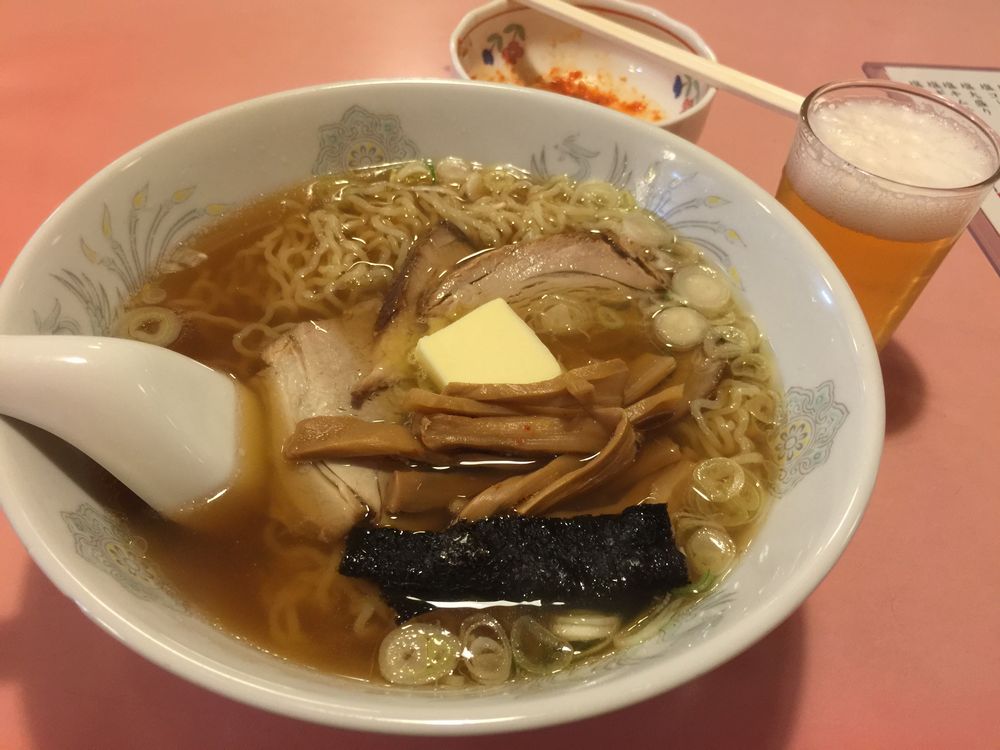 東京まんぷくラーメン大町店の塩バターラーメン