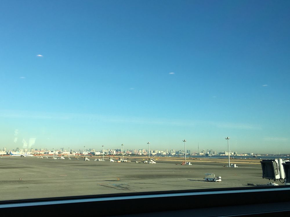 澄んだ東京の空
