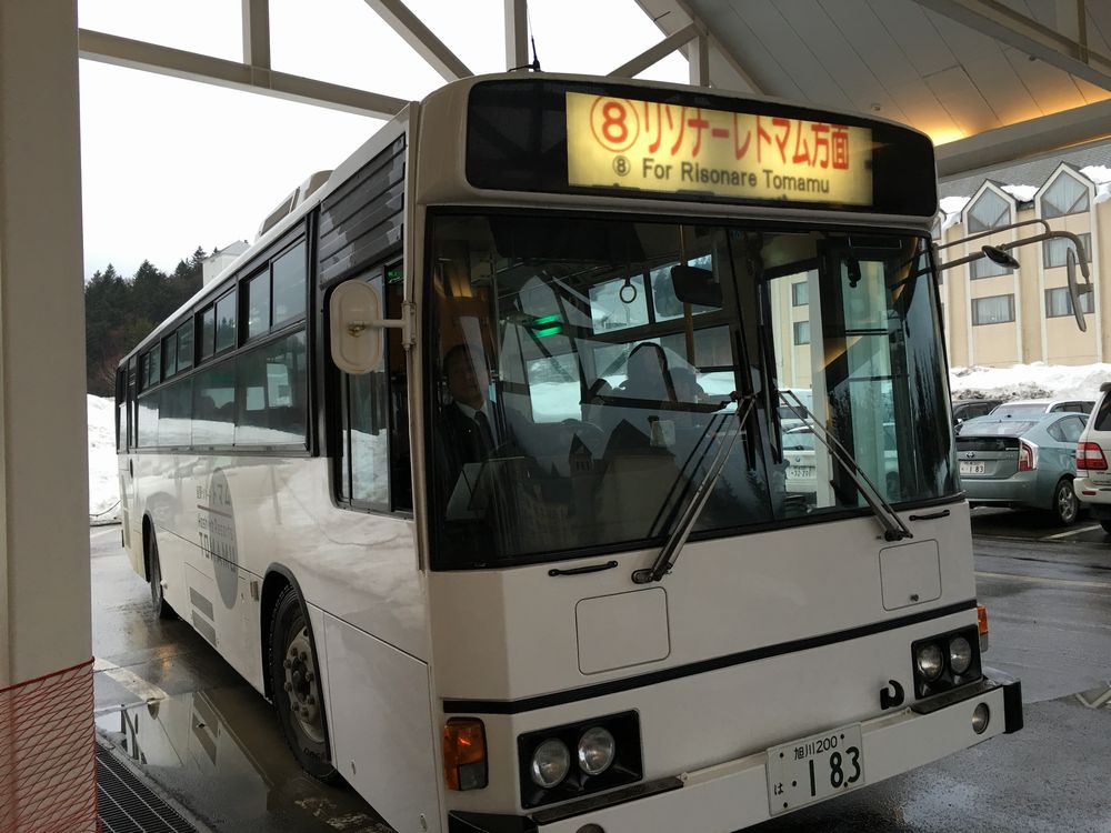 星野リゾートトマムの循環バス