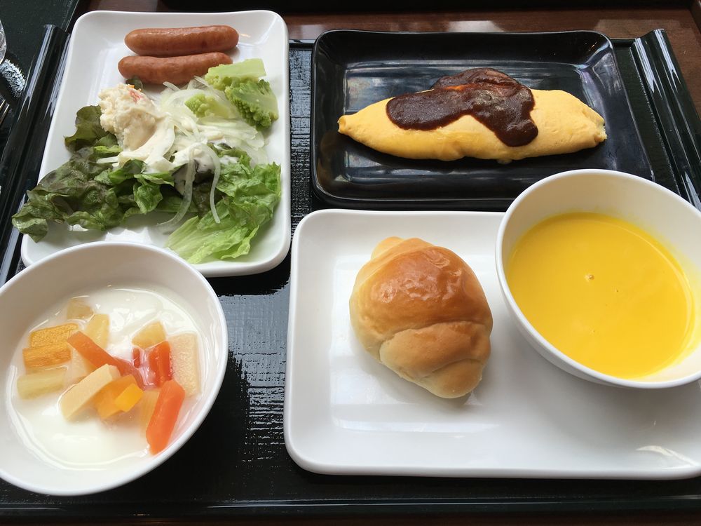 森のレストラン ニニヌプリの朝食