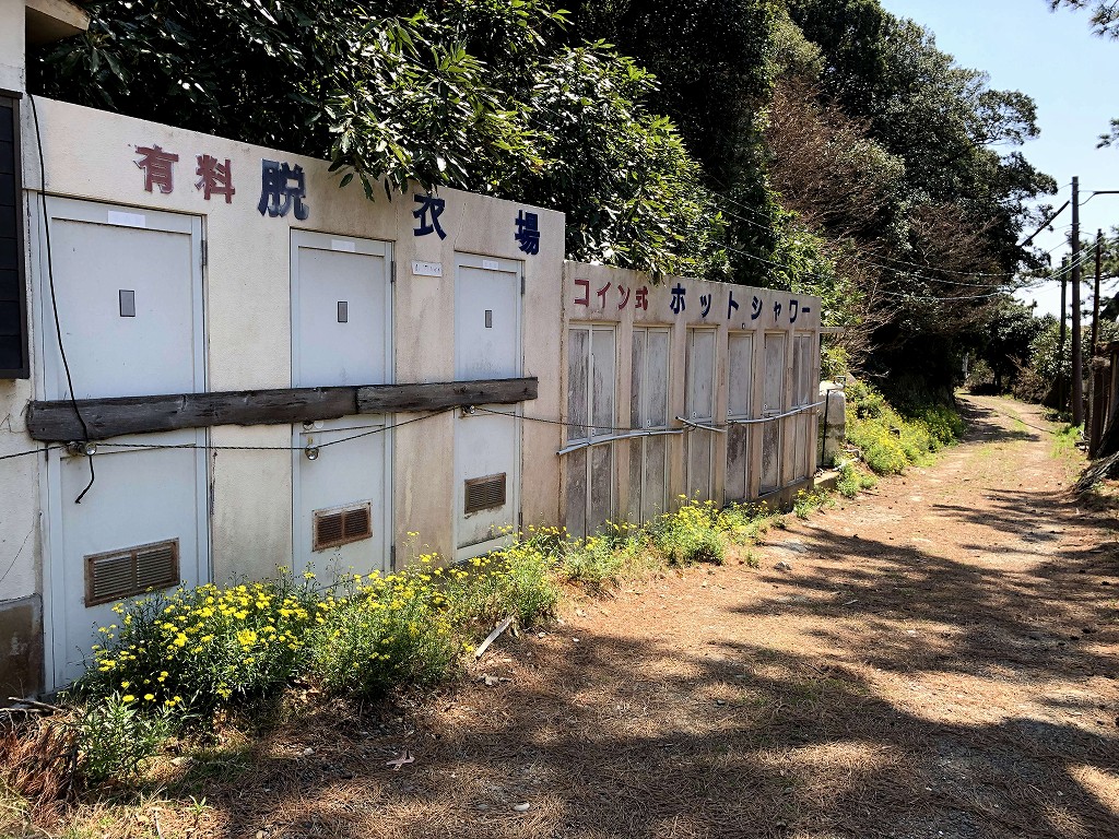友ヶ島の民宿の廃墟3