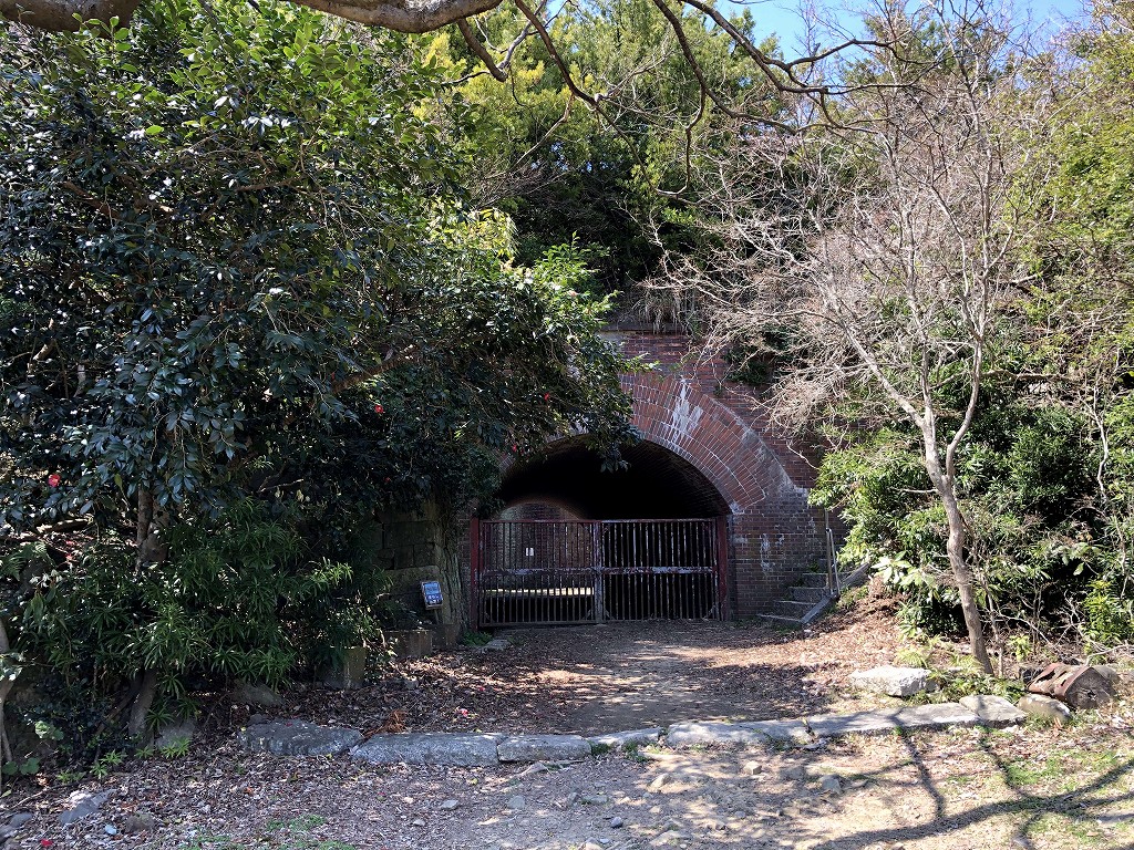 友ヶ島の第一砲台跡1