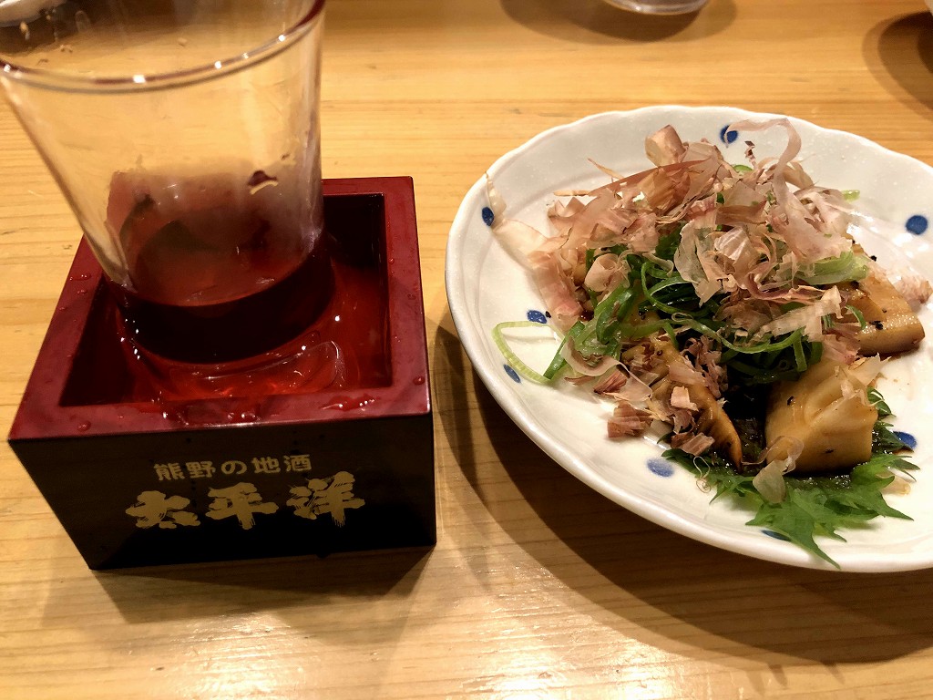 キーノ和歌山の「太平洋酒場」の筍