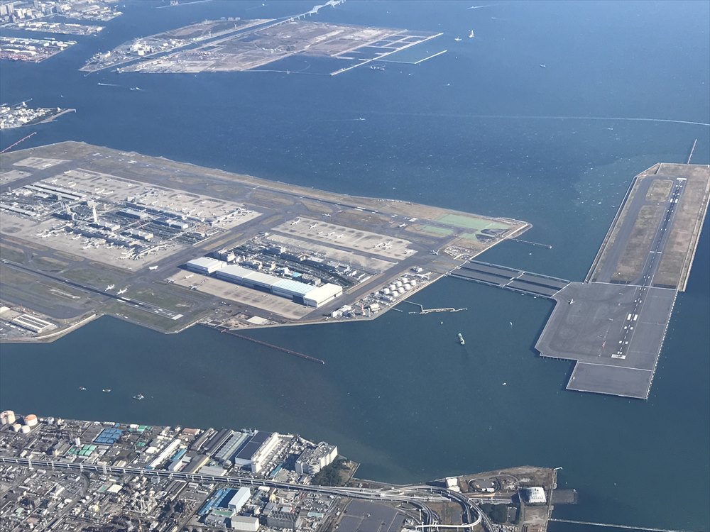 羽田空港の形