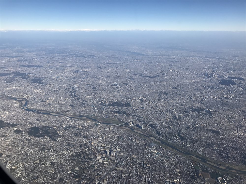 東京の住宅密集