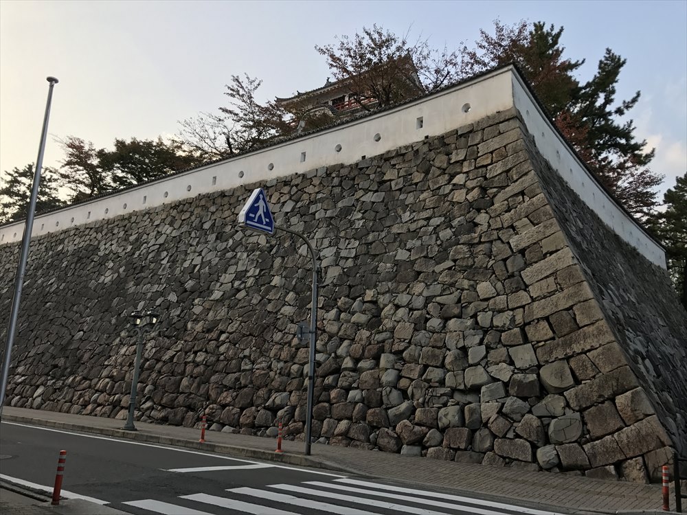福山城の石垣