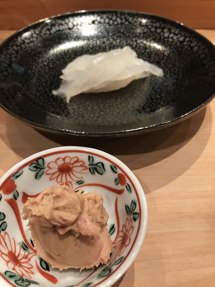 広島の吉鮨のかわはぎ