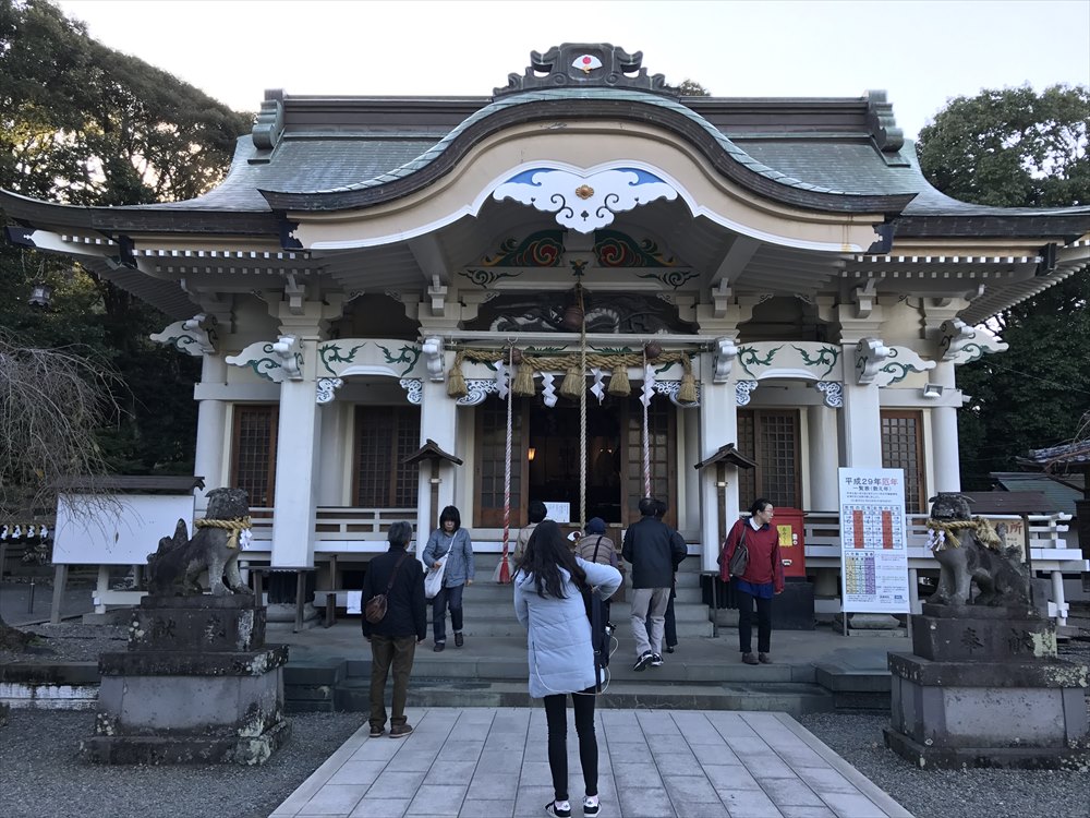 武雄神社の社殿