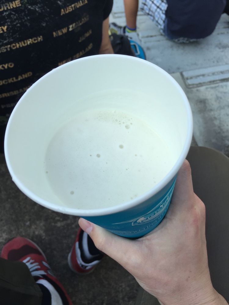 ベアスタの生ビール画像