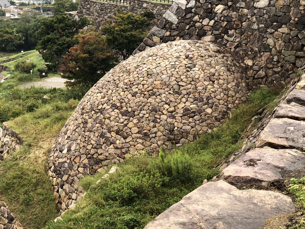 天球丸の巻石垣2