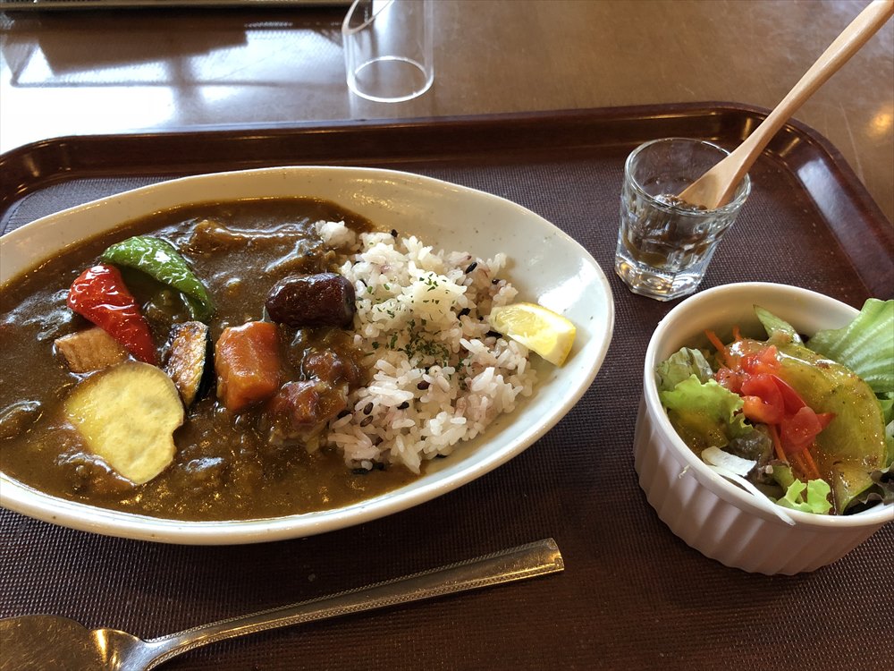 鳥取県立博物館のカフェ・ダール ミュゼの薬膳カレー