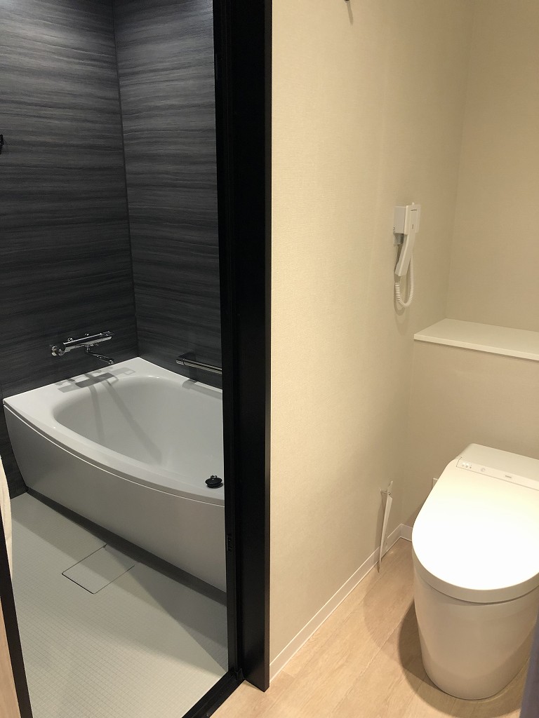 ホテルJALシティ富山のスタンダードツインの浴室