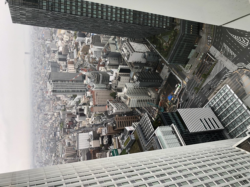 名古屋マリオットアソシアホテルから曇り空1