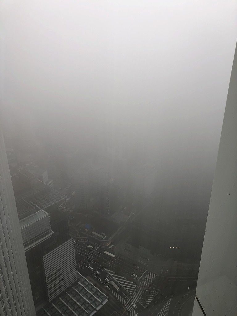名古屋マリオットアソシアホテルから曇り空2