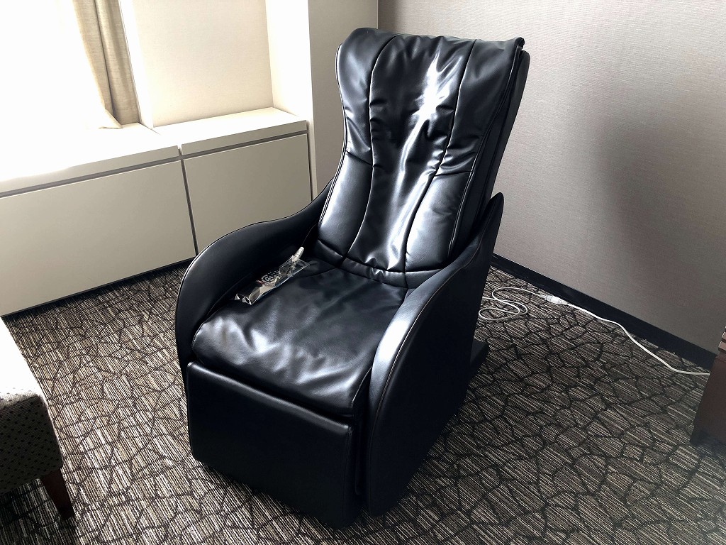 ANAクラウンプラザホテル宇部のマッサージチェア