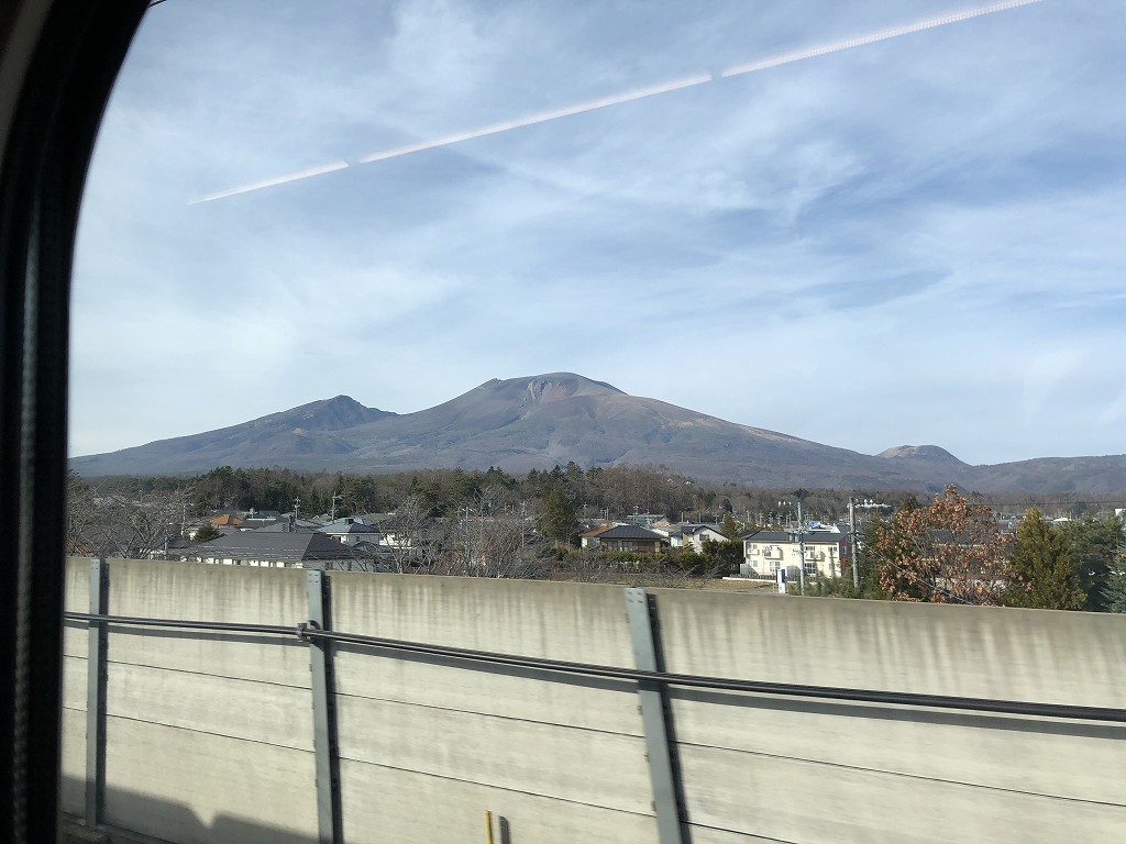 軽井沢からの浅間山