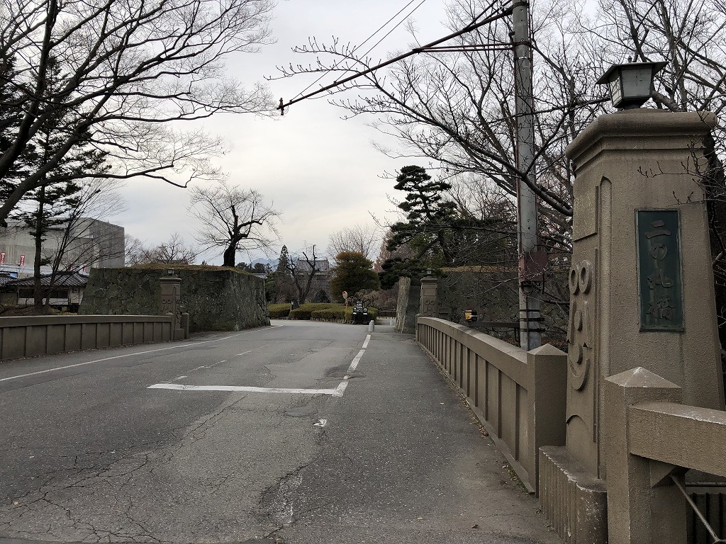 上田城の二の丸橋