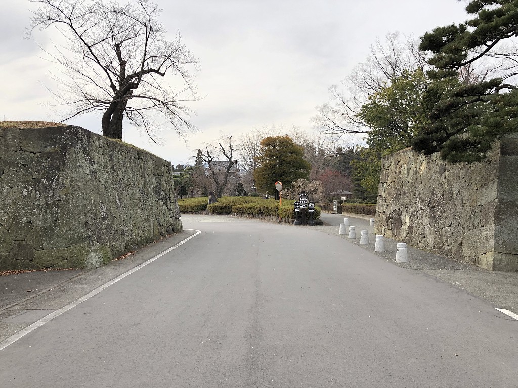 上田城の二の丸東虎口