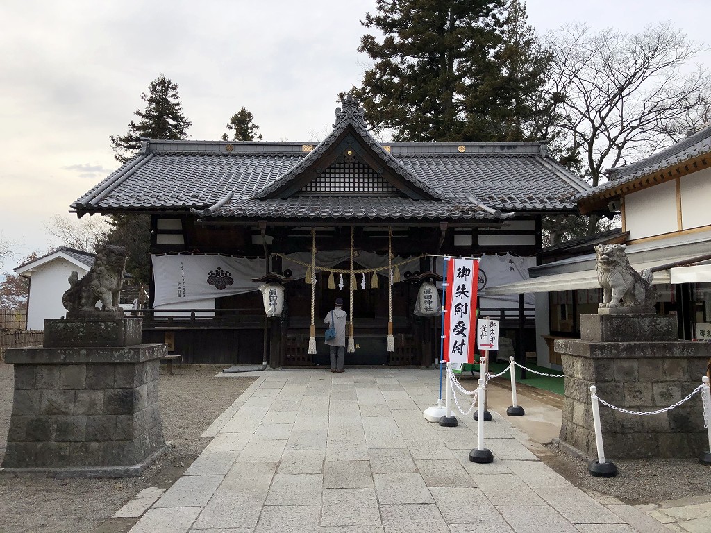 上田城の真田神社