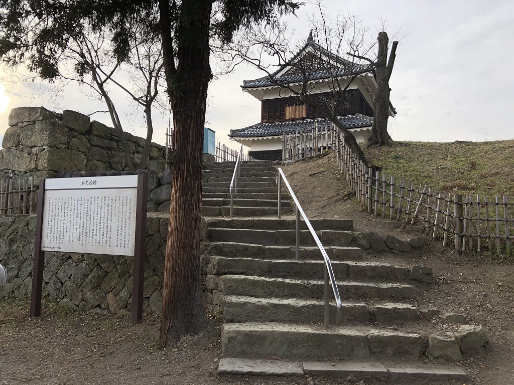 上田城の西櫓1