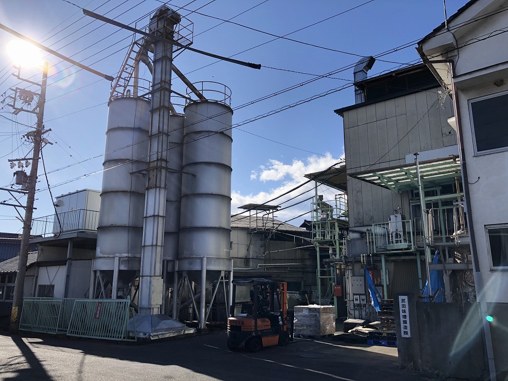 上田市の味噌工場
