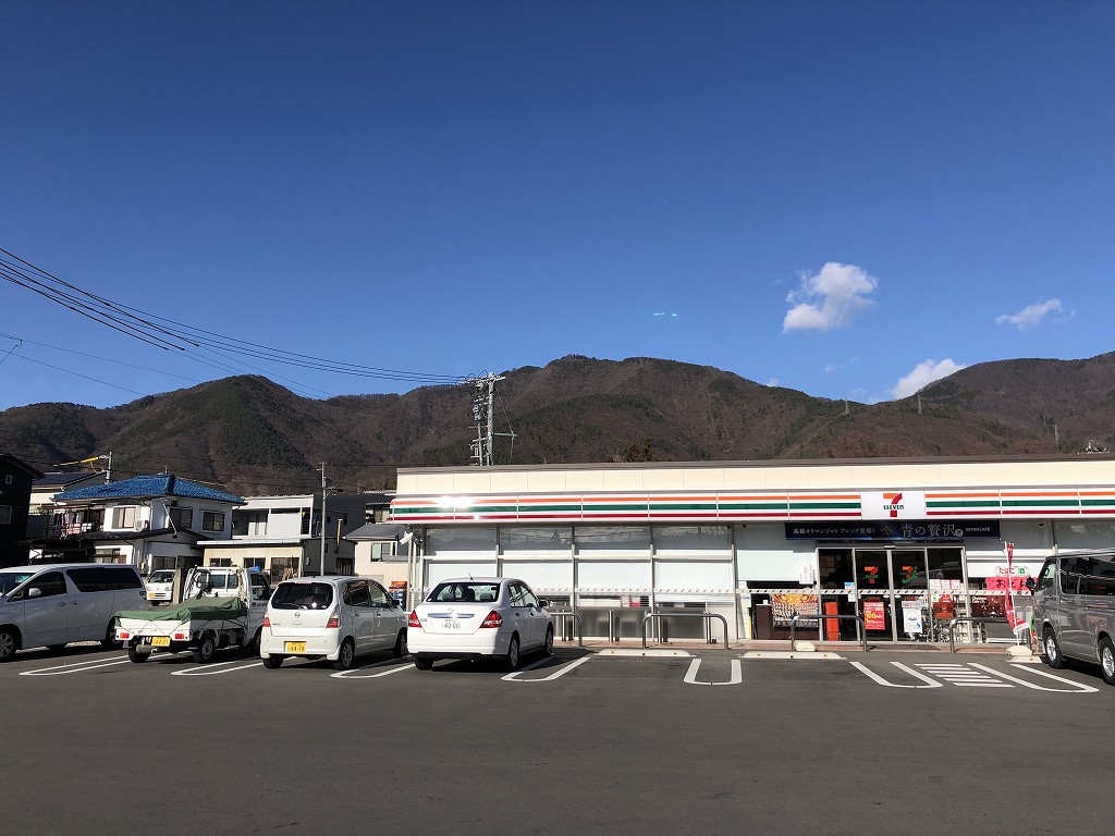 上田市のセブンイレブン